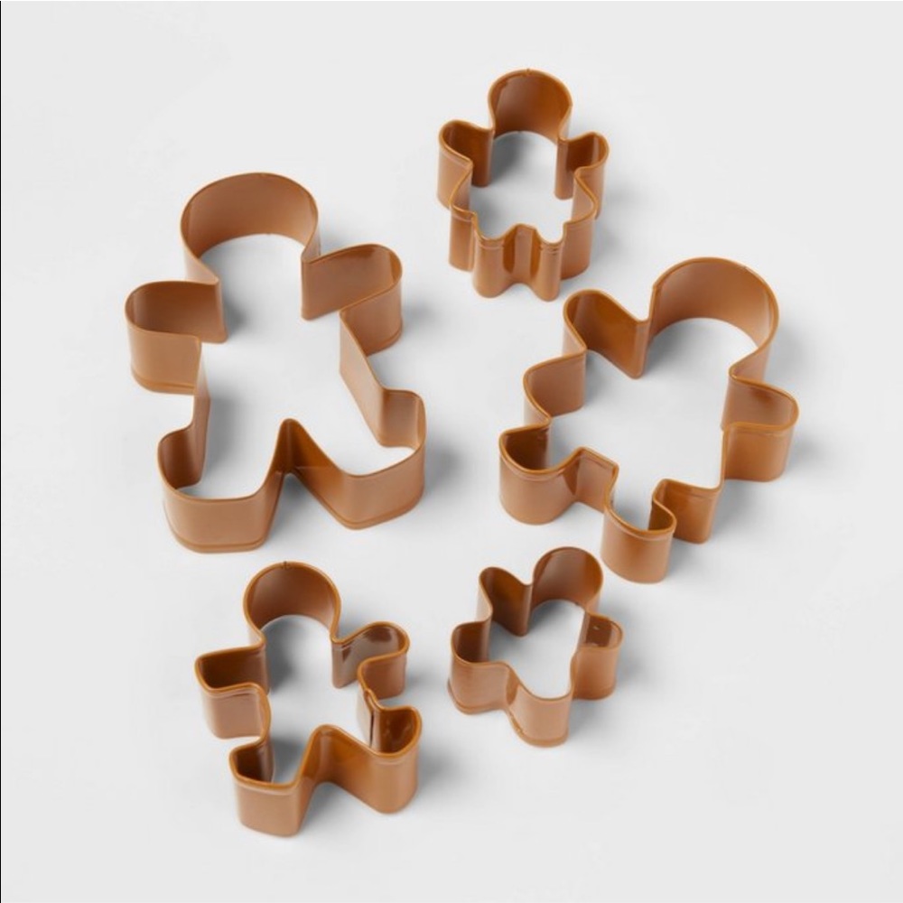 Threshold 5pc Stainless Steel Gingerbread Family Cookie Cutter Set